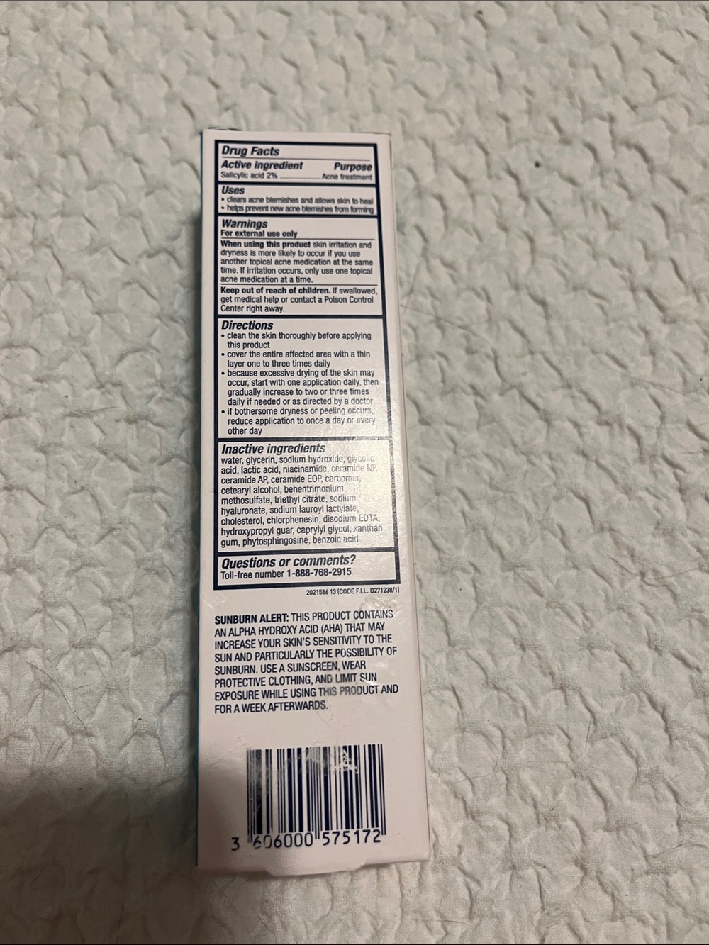 NWT CeraVe Acne Control Gel - Picture 3 of 5